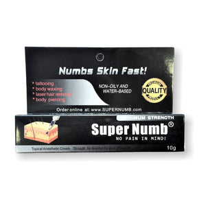 1 Tube x 10g SUPER NUMB® Topical Numbing Cream
