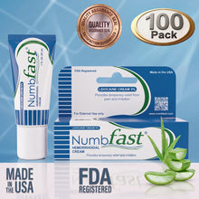 100 Tubes x 30g NUMBFAST® Topical Numbing Cream