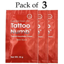 3 Pack 10g TATTOONUMB® Topical Numbing Cream