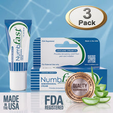 3 Tubes x 30g NUMBFAST® Topical Numbing Cream