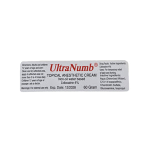 3 Jar x 60g ULTRANUMB® Topical Numbing Cream