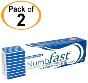 2 Tubes x 30g NUMB FAST® Topical Numbing Cream