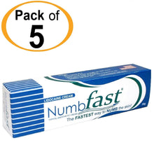 5 Tubes x 30g NUMB FAST® Topical Numbing Cream